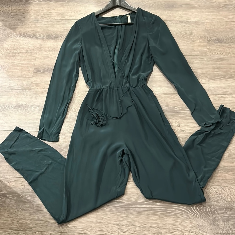 Rory Beca 100% Silk Jumpsuit